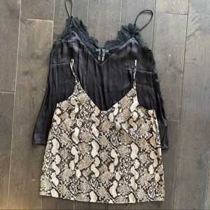 2 H&M Camisole size 4 and 0